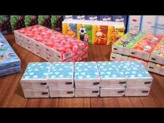 Χαρτομάντηλα τσέπης για ταξίδια 3 φύλλων 14gsm Εξαιρετικά απαλά Ειδική υφή