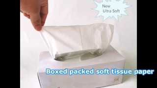 3 Ply 13GSM Facial Tissue Virgin Wood Pulp Box Tissue για ευαίσθητο δέρμα