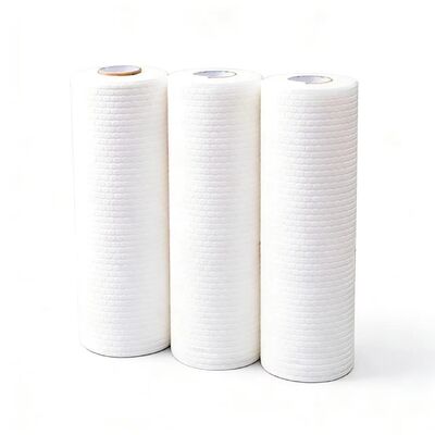 60GSM Quality Kitchen Paper Roll with Hexagonal Pattern for Super Water Absorption Ξαναχρησιμοποιούμενο καθαριστικό χαρτί