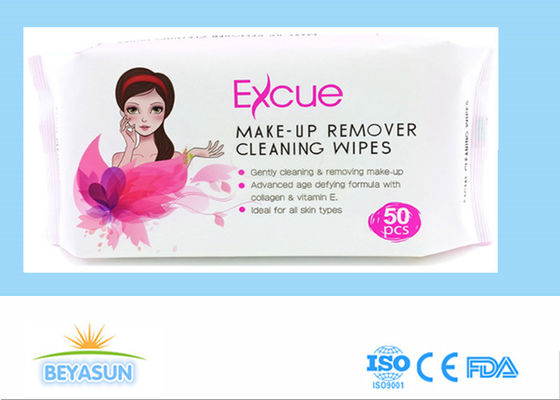 Ευαίσθητο Remover Makeup φροντίδας δέρματος υγρό σκουπίζει μαλακό βιοδιασπάσιμο