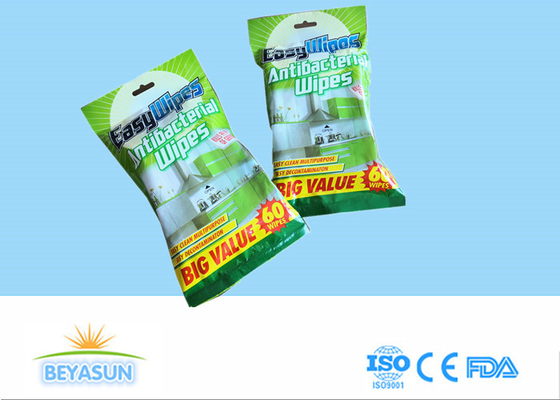 Microfiber μη υφανθείς κουζινών υγρός καθαρισμός σομπών ανοξείδωτου ιστού μίας χρήσης